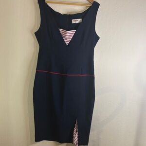 Tatyana/ Bettie Paige Pin-Up Sailor Dress